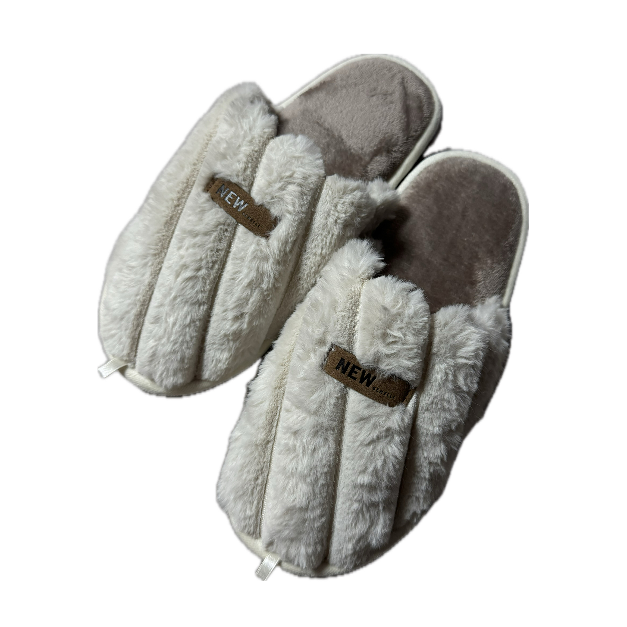 

Жіночі кімнатні капці Gemelli Дотик, закриті, молочні, розмір 36