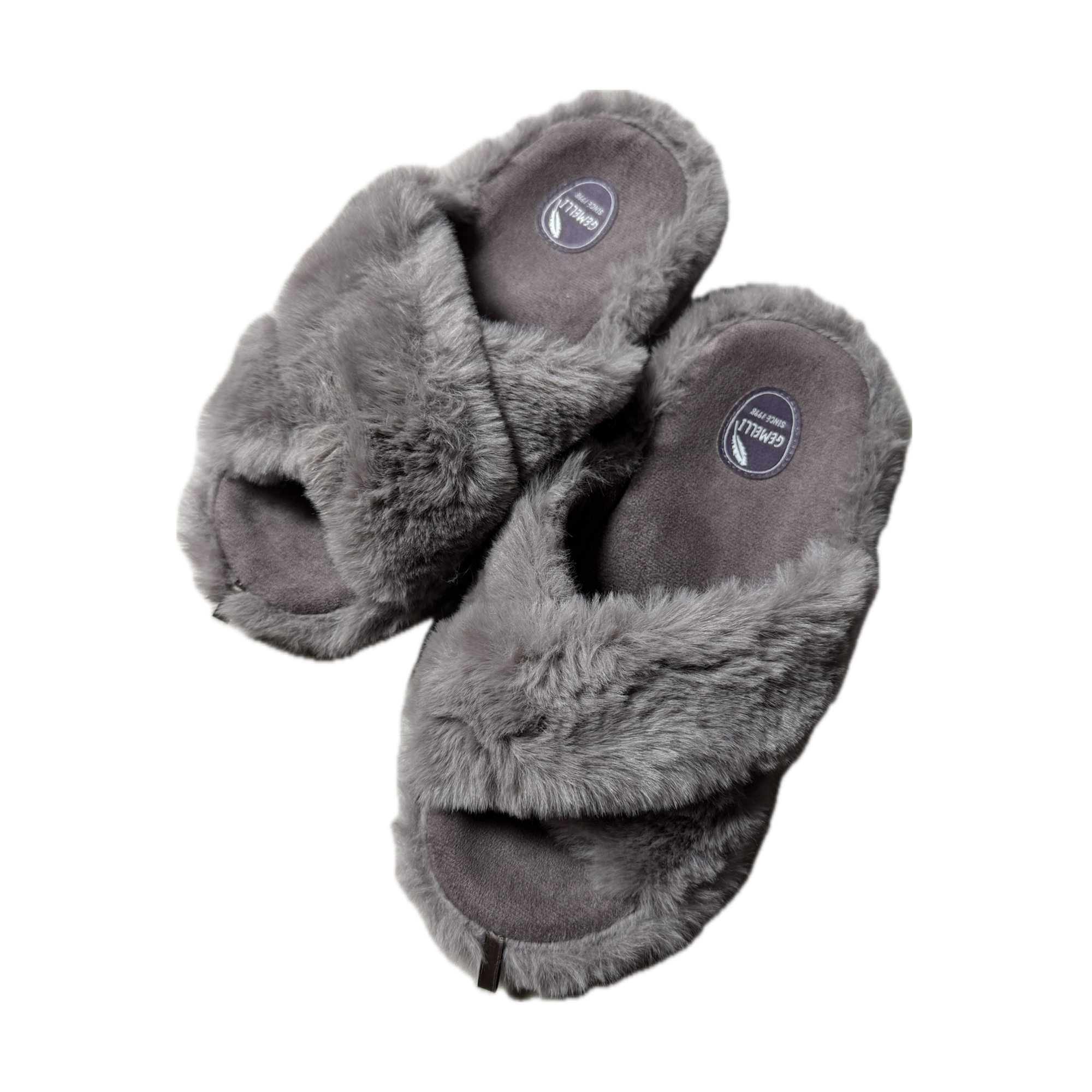 

Жіночі кімнатні капці Gemelli Трюфель, відкриті, фіолетові, розмір 41