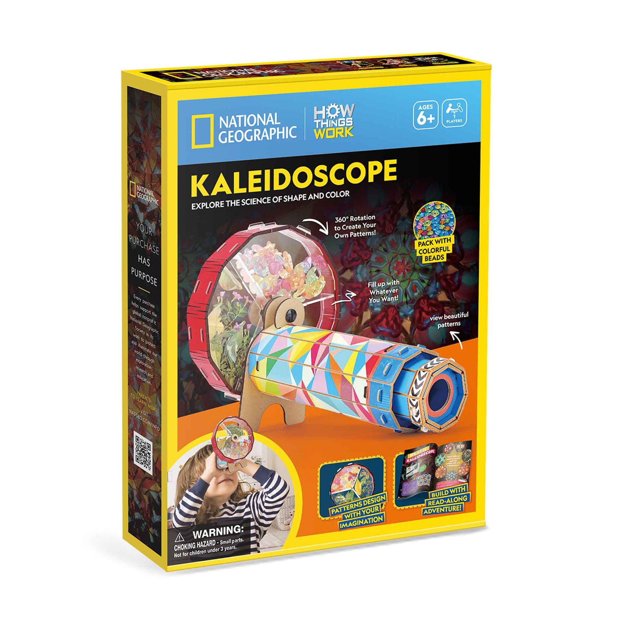 

Набір для моделювання CubicFun STEM Калейдоскоп, від 6 років, 14*16.5*25.5 см (DS1090h)