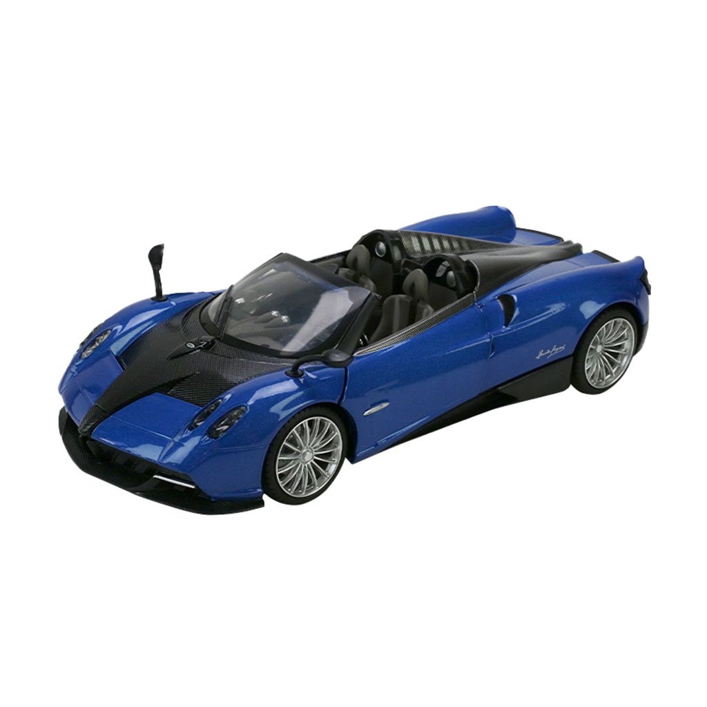 

Автомодель Автопром Pagani Huayra Roadster, 1:24, у коробці, зі світлом та звуком, синя, 19*8*5 см, від 3 років (68264A)