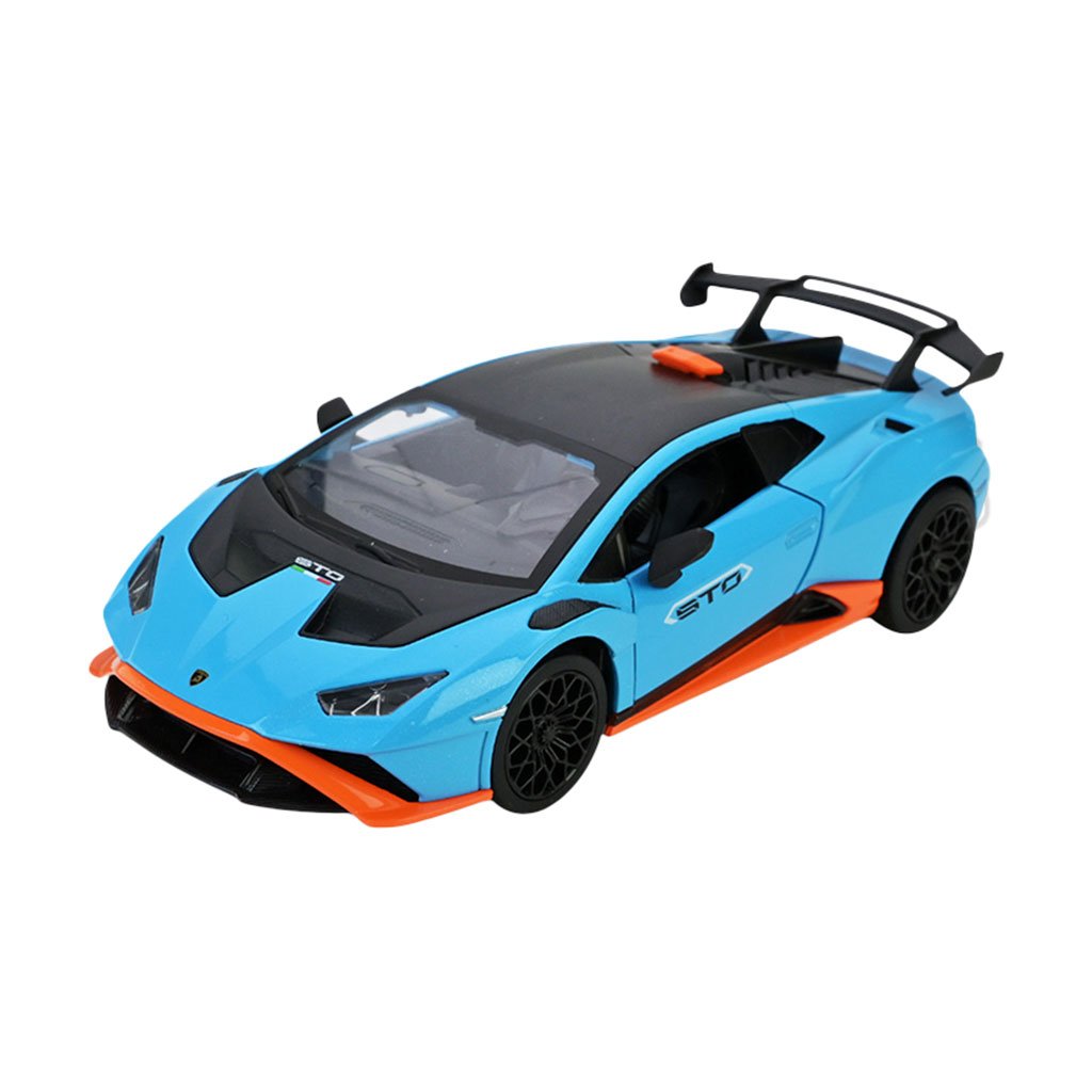 

Автомодель Автопром Lamborghini Huracan STO, 1:24, у коробці, зі світлом та звуком, синя, 18*8*5 см, від 3 років (68279A)