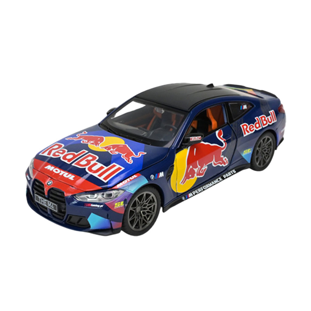 

Автомодель Автопром BMW M4 DTM, 1:24, у коробці, зі світлом та звуком, 20*8*5.5 см, від 3 років (68292A)