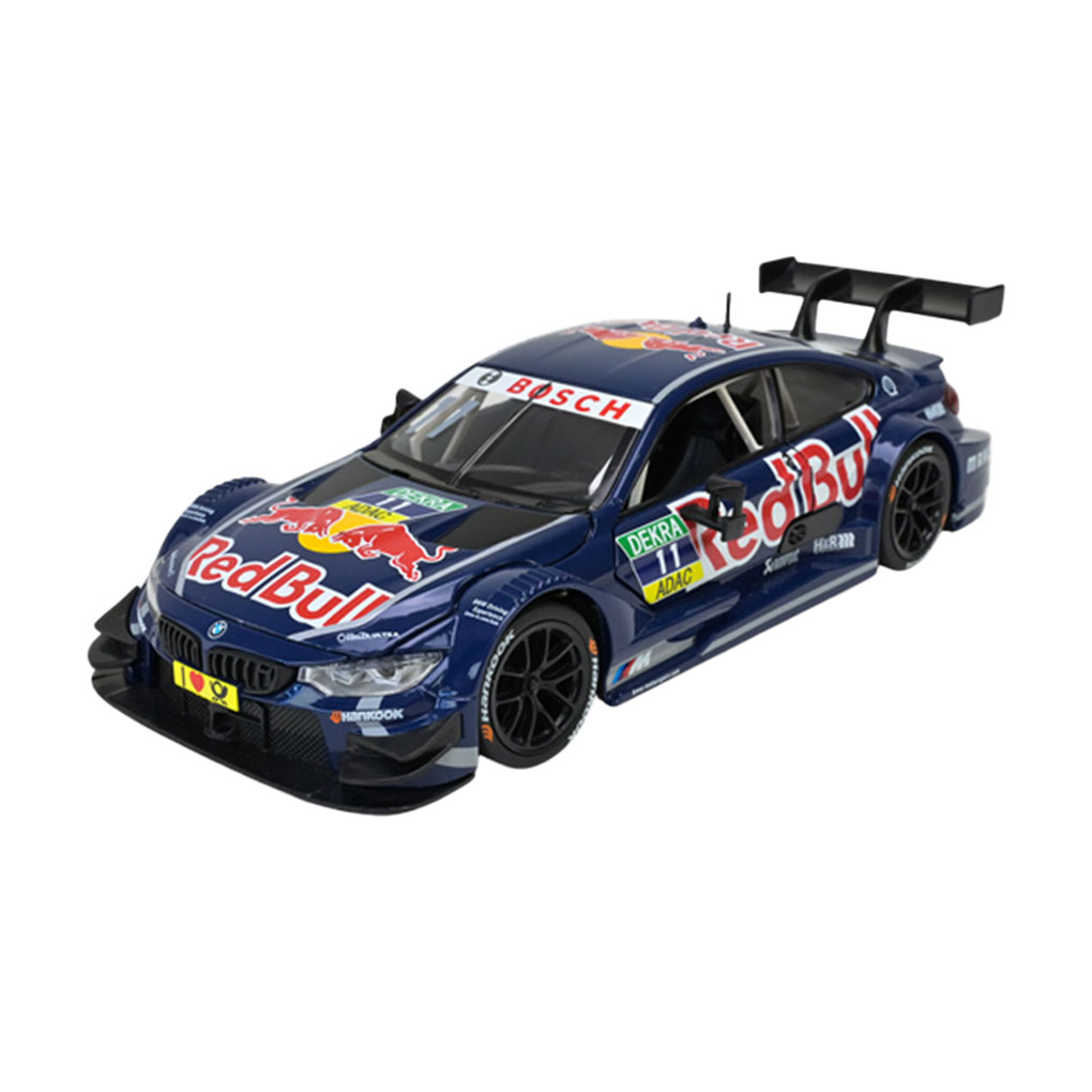 

Автомодель Автопром BMW M4 DTM, 1:24, у коробці, зі світлом та звуком, синя, 20*8*5.5 см, від 3 років (68295A)