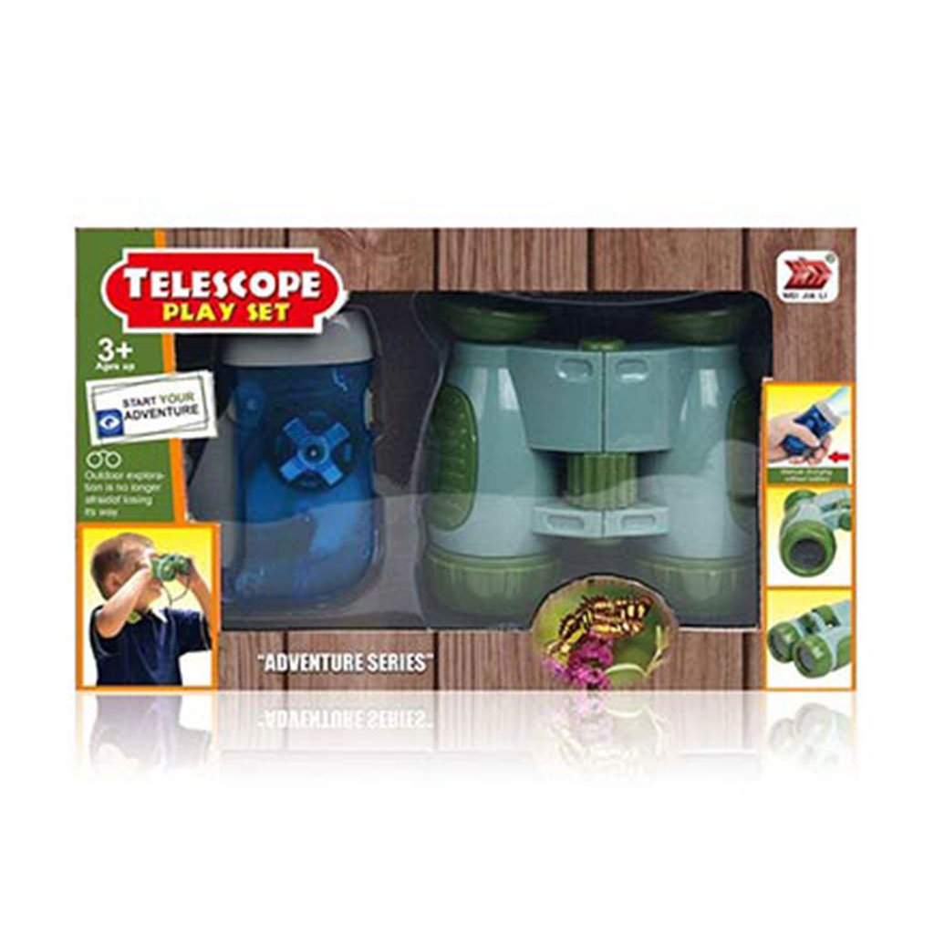 

Дитячий іграшковий набір Shantou Jinxing Бінокль та ліхтарик, у коробці, від 3 років (7916)