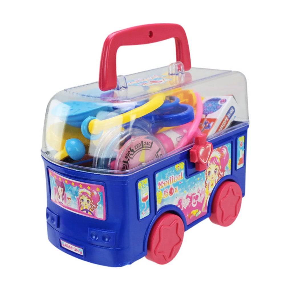 

Дитячий іграшковий набір Shantou Jinxing Лікар, у валізі, від 3 років, 10 елементів (6389Q)