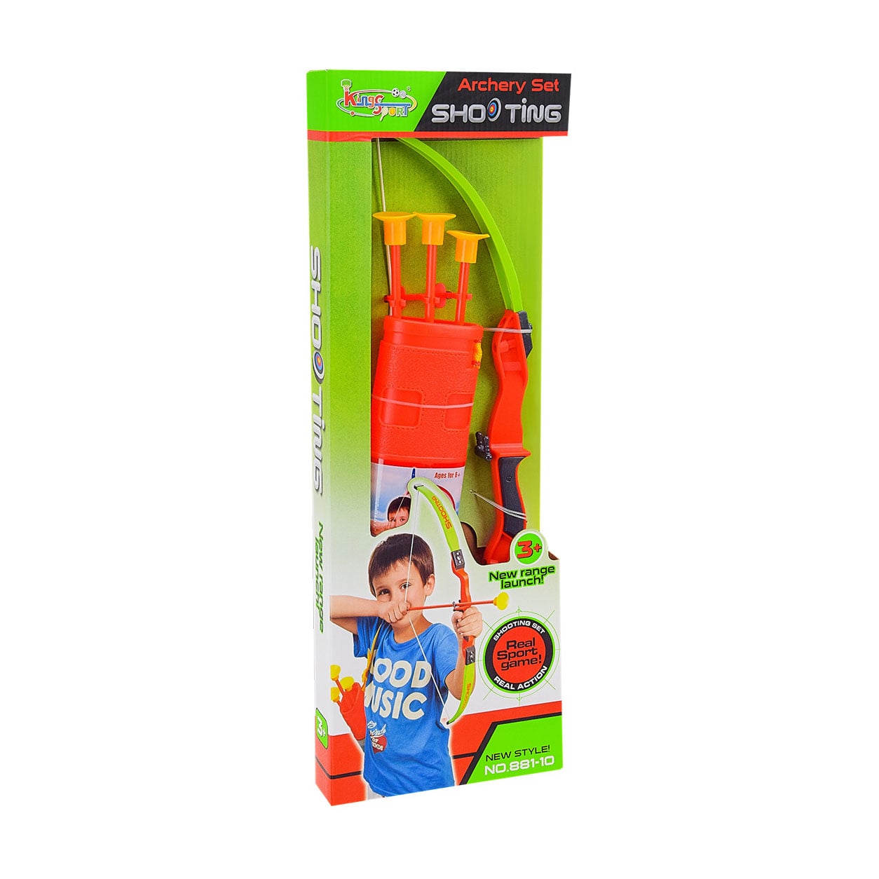 

Дитяча іграшка Shantou Jinxing Лук, у коробці, від 3 років, 5 елементів (881-10)