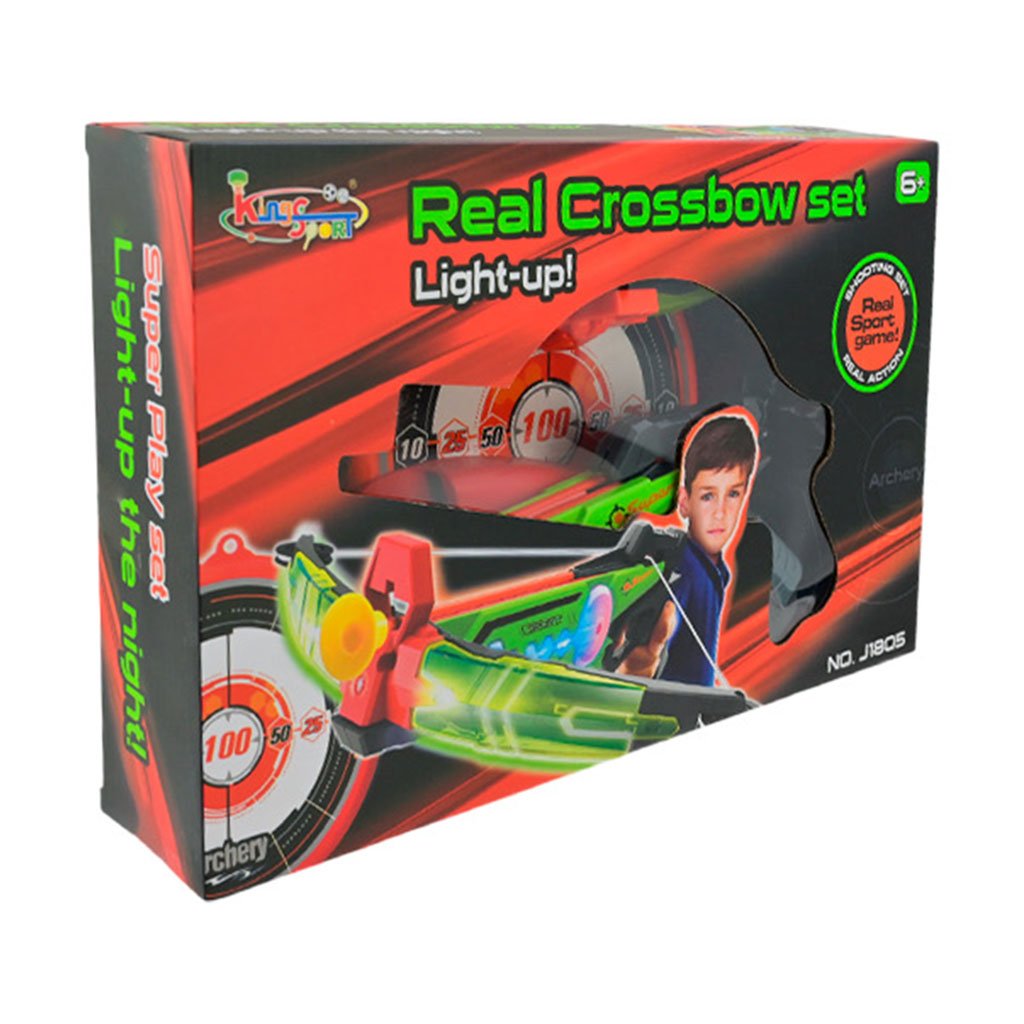 

Дитяча іграшка Shantou Jinxing Арбалет, у коробці, від 6 років, 6 елементів (J1805)