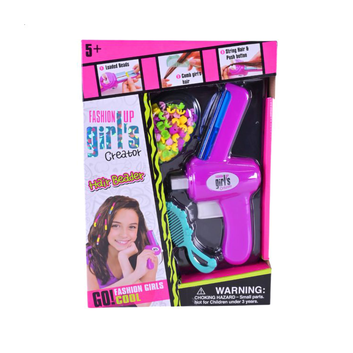 

Дитячий ігровий набір Shantou Jinxing Hair Beader, від 5 років (MBK-268)