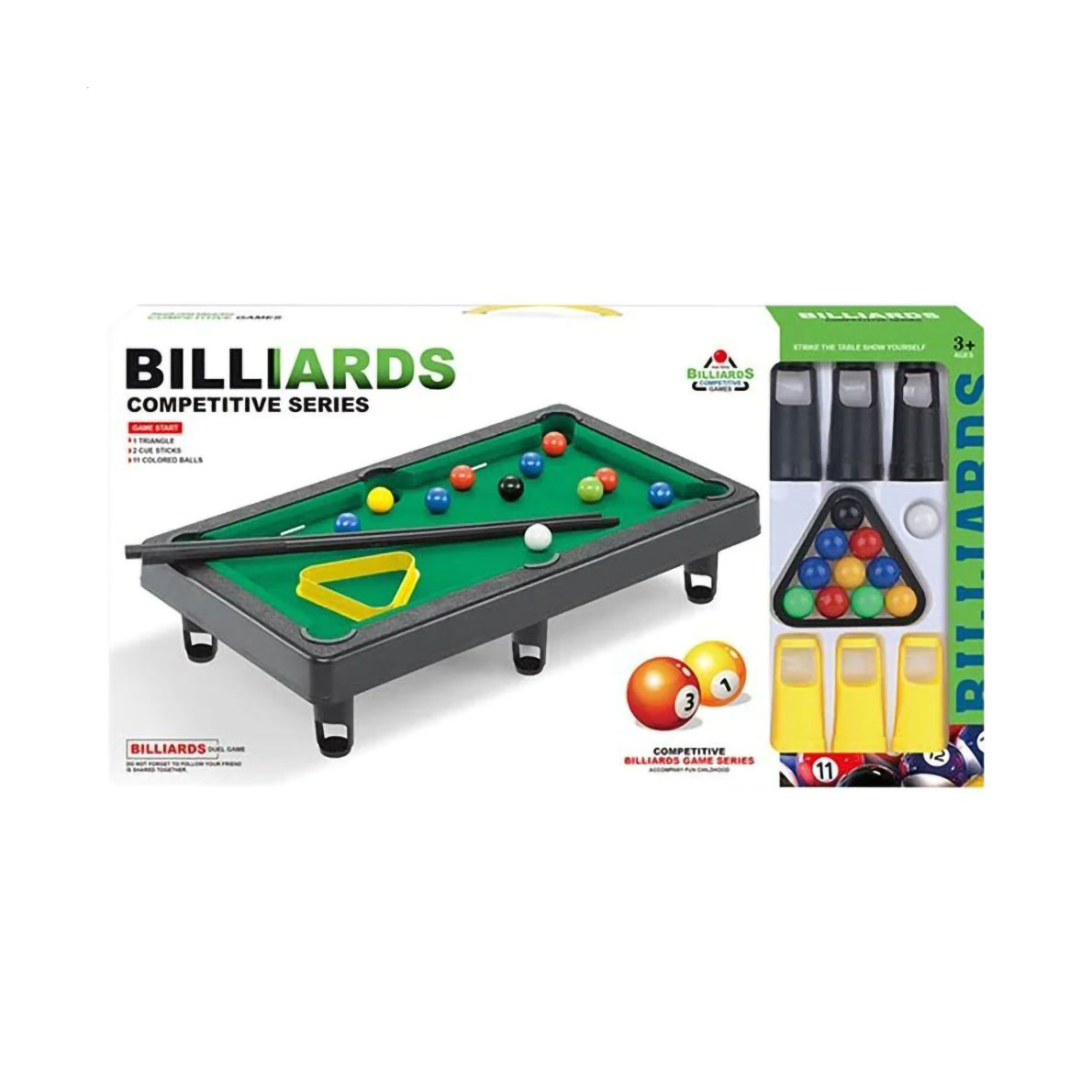 

Дитячий ігровий набір Shantou Jinxing Billiards, від 3 років (HB9901)