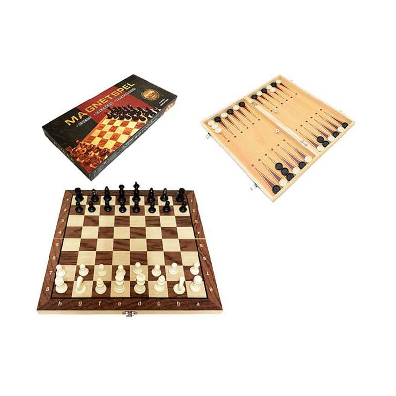 

Дитячий ігровий набір 3 в 1 Shantou Jinxing Magnetspel, від 6 років (W2802M)