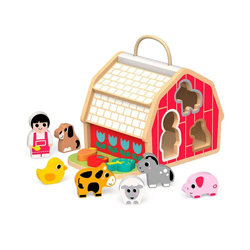 

Дитяча розвиваюча іграшка-сортер Kids Hits Ферма, від 3 років (KH20/028)