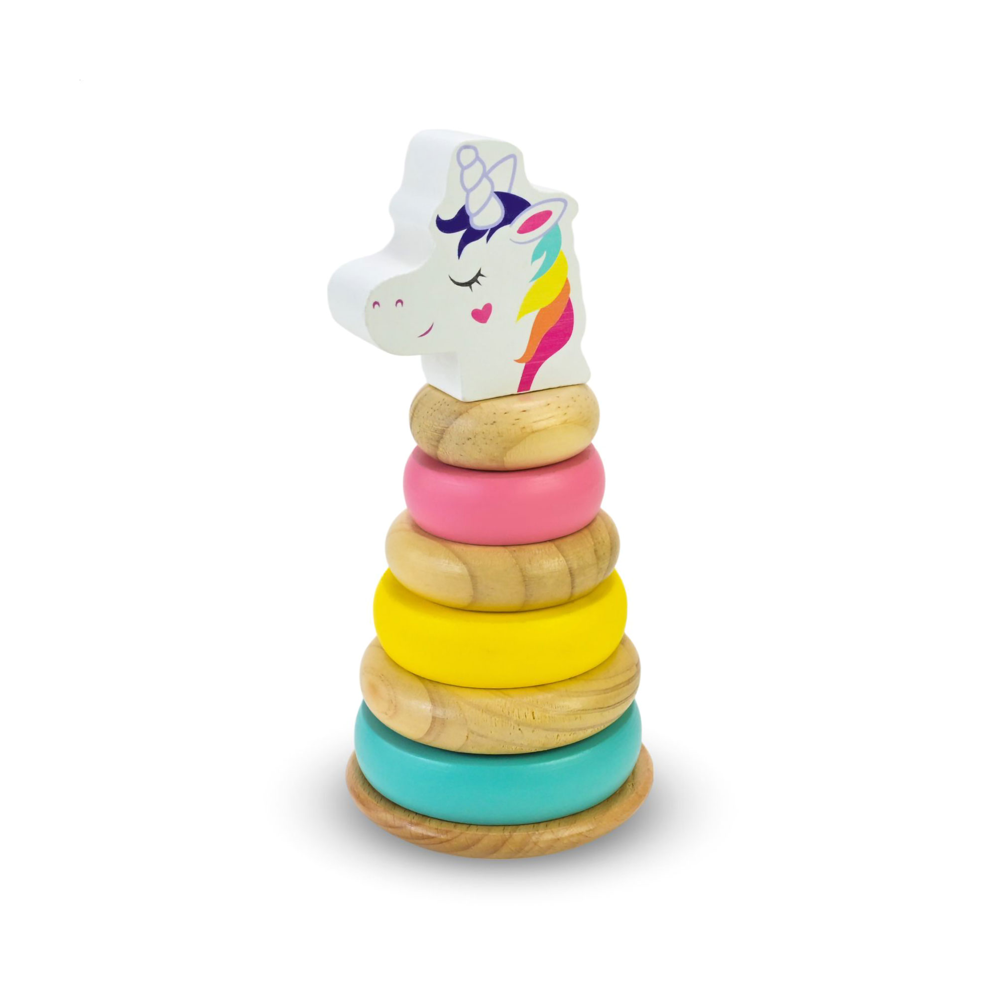 

Дитяча розвиваюча іграшка-пірамідка Shantou Jinxing Rainbow Tower, від 3 років (C15012)