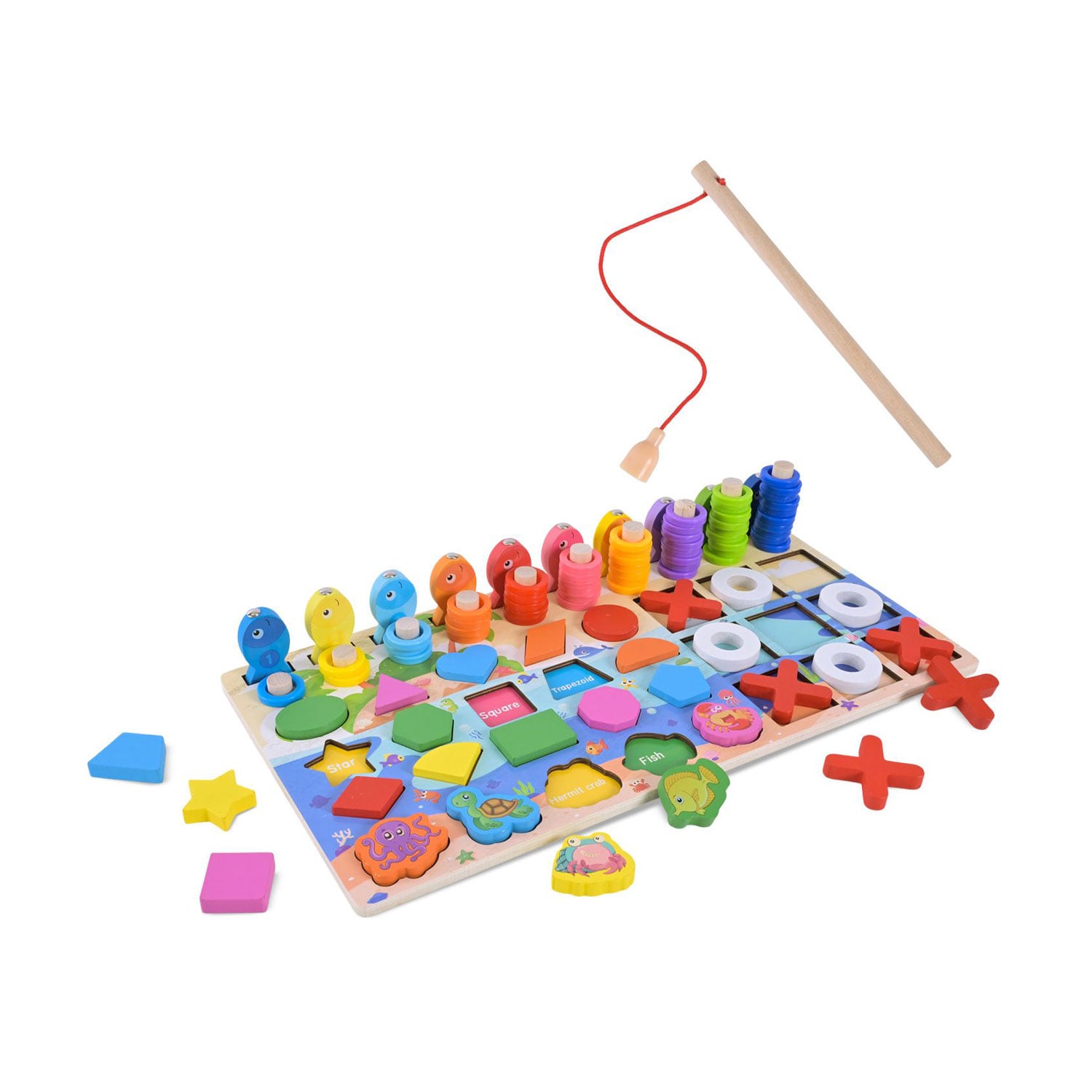 

Дитяча розвиваюча іграшка Shantou Jinxing Logarithmic Plate, від 3 років (C9426)