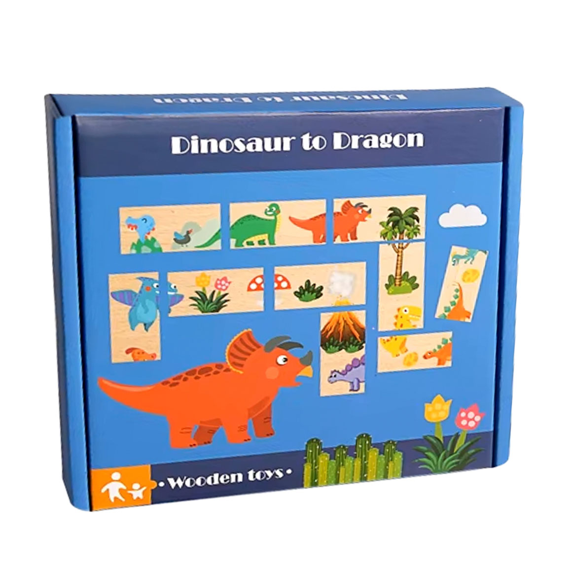 

Дитячий ігровий набір Shantou Jinxing Dinosaur To Dragon, від 3 років (C9431)