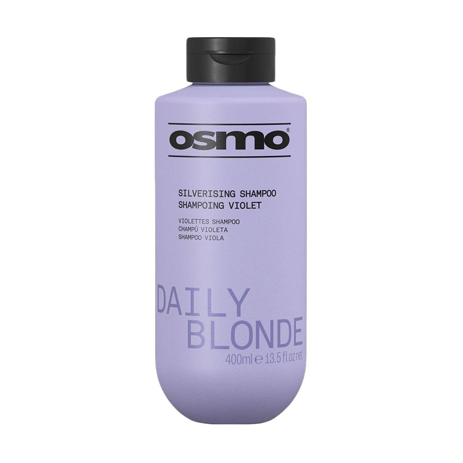 

Шампунь Osmo Daily Blonde Silverising Shampoo проти жовтизни пофарбованого, світлого та натурального волосся, 400 мл