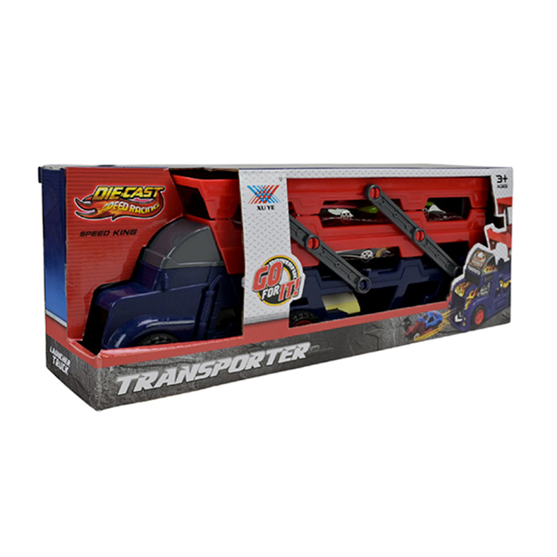 

Ігровий набір Shantou Jinxing Трейлер з машинками, у коробці, від 3 років, 31*8*11.5 см, 5 предметів (K140A11)