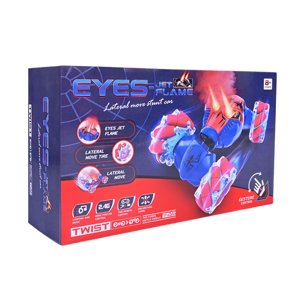 

Машинка-перевертень на радіокеруванні Shantou Jinxing акумуляторна, у коробці, від 8 років, 30.3*18.3*9.8 см (CV8818-110A)