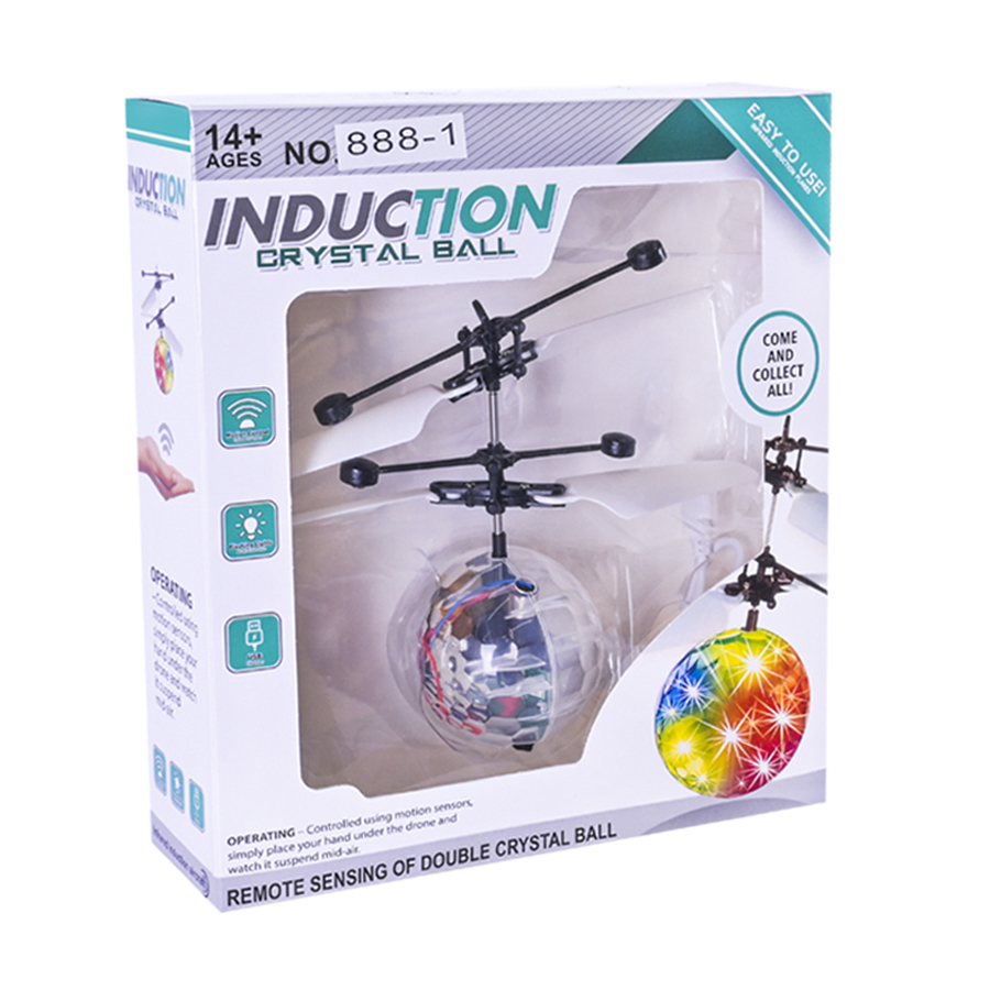 

Іграшка Shantou Jinxing Індукційна куля, у коробці, від 14 років, 13.5*5 см (888-1)