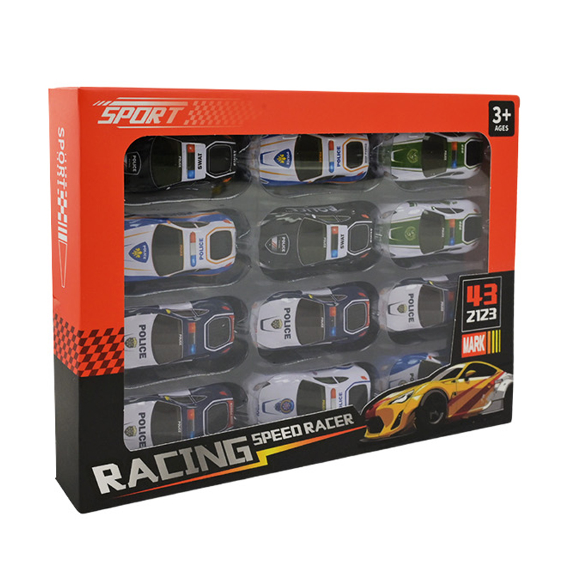 

Іграшковий набір машинок Shantou Jinxing у коробці, від 3 років, 26*3.5*18.5 см, 12 шт (24-5)