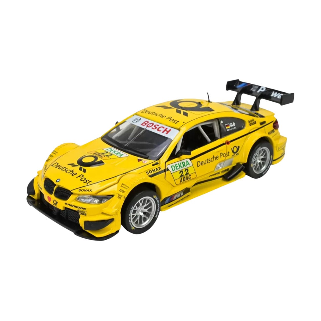 

Автомодель Автопром Sport BMW M3 DTM, 1:32, зі світлом та звуком, у коробці, від 3 років, 15*6*4 см (68355(Y))