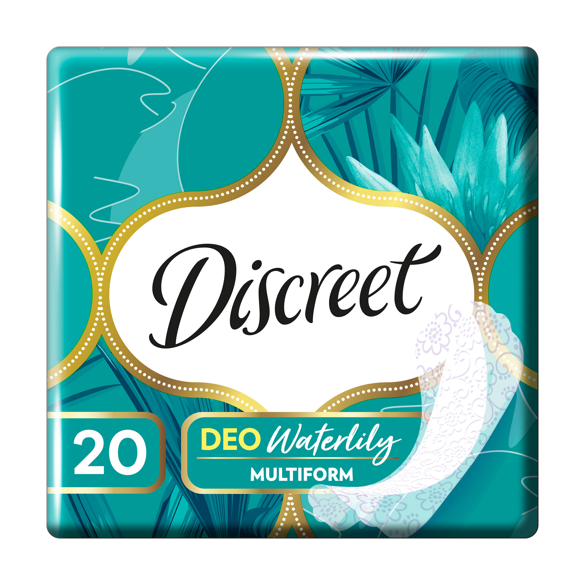 

Уцінка! Щоденні прокладки Discreet Deo Waterlily Multiform, 20 шт