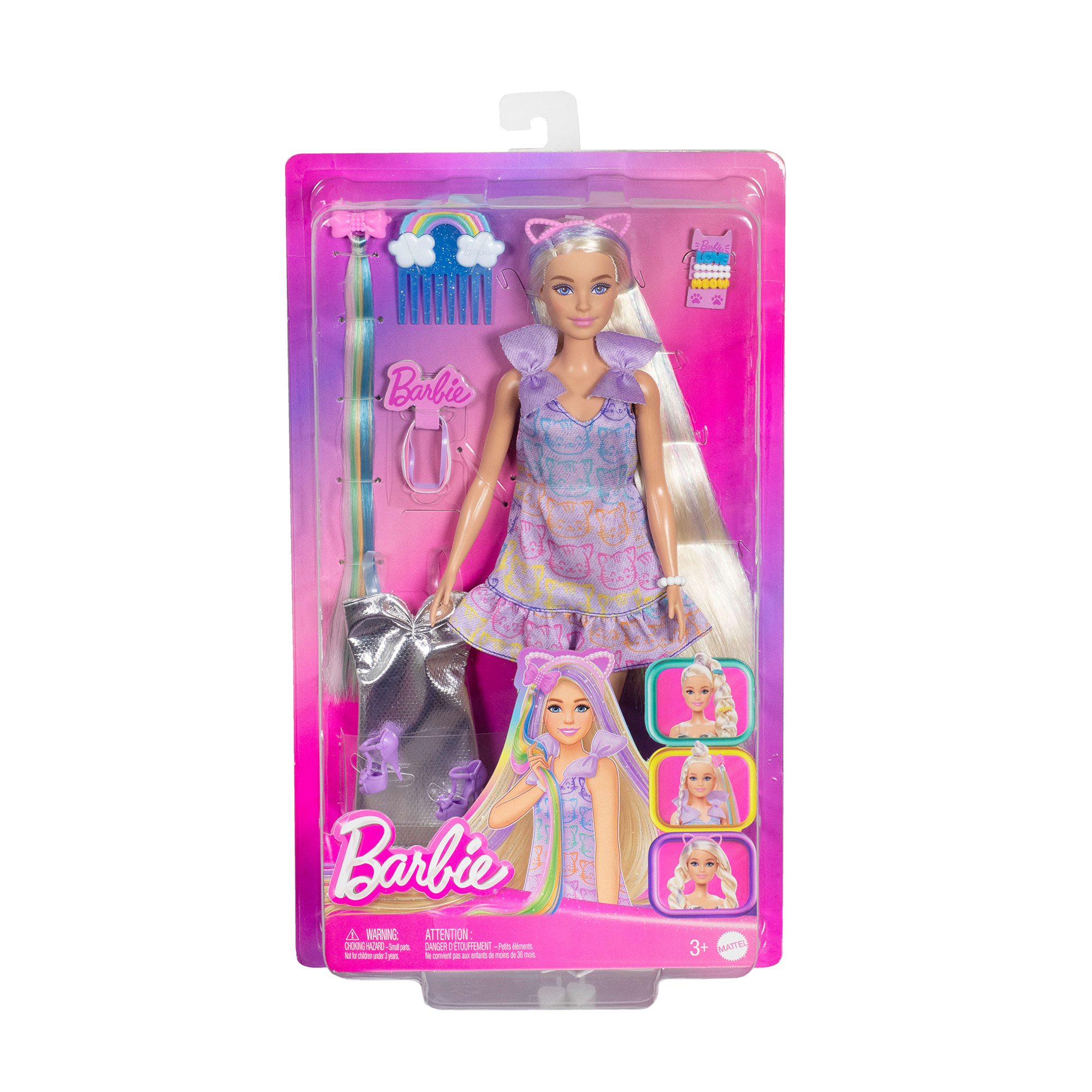 

Ігровий набір Barbie Модні зачіски, від 3 років, 29 см (JCT72)