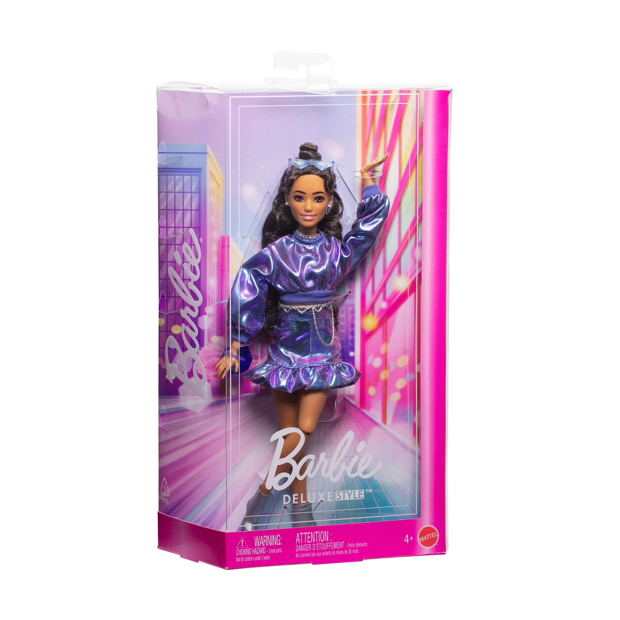 

Лялька Barbie Deluxe Style Сяючий індиго, від 4 років, 29 см (JFP42)