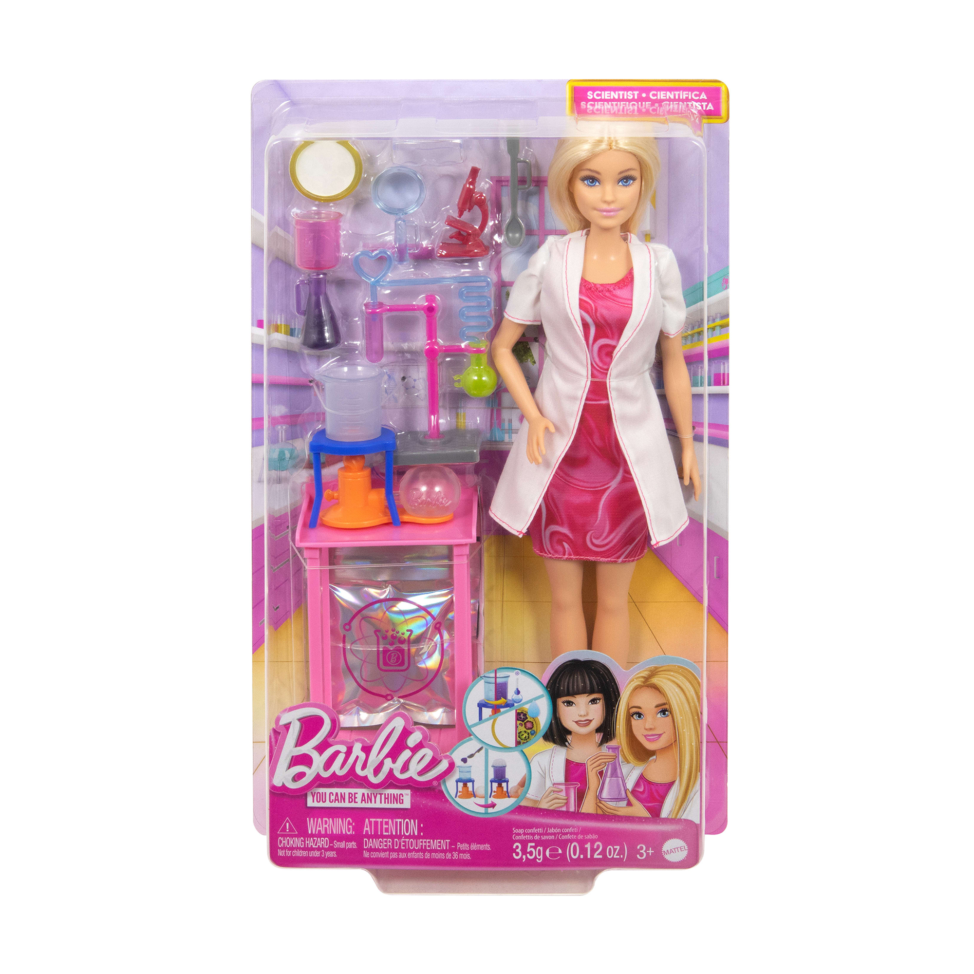 

Ігровий набір Barbie Науковиця, від 3 років, 29 см (JCR70)
