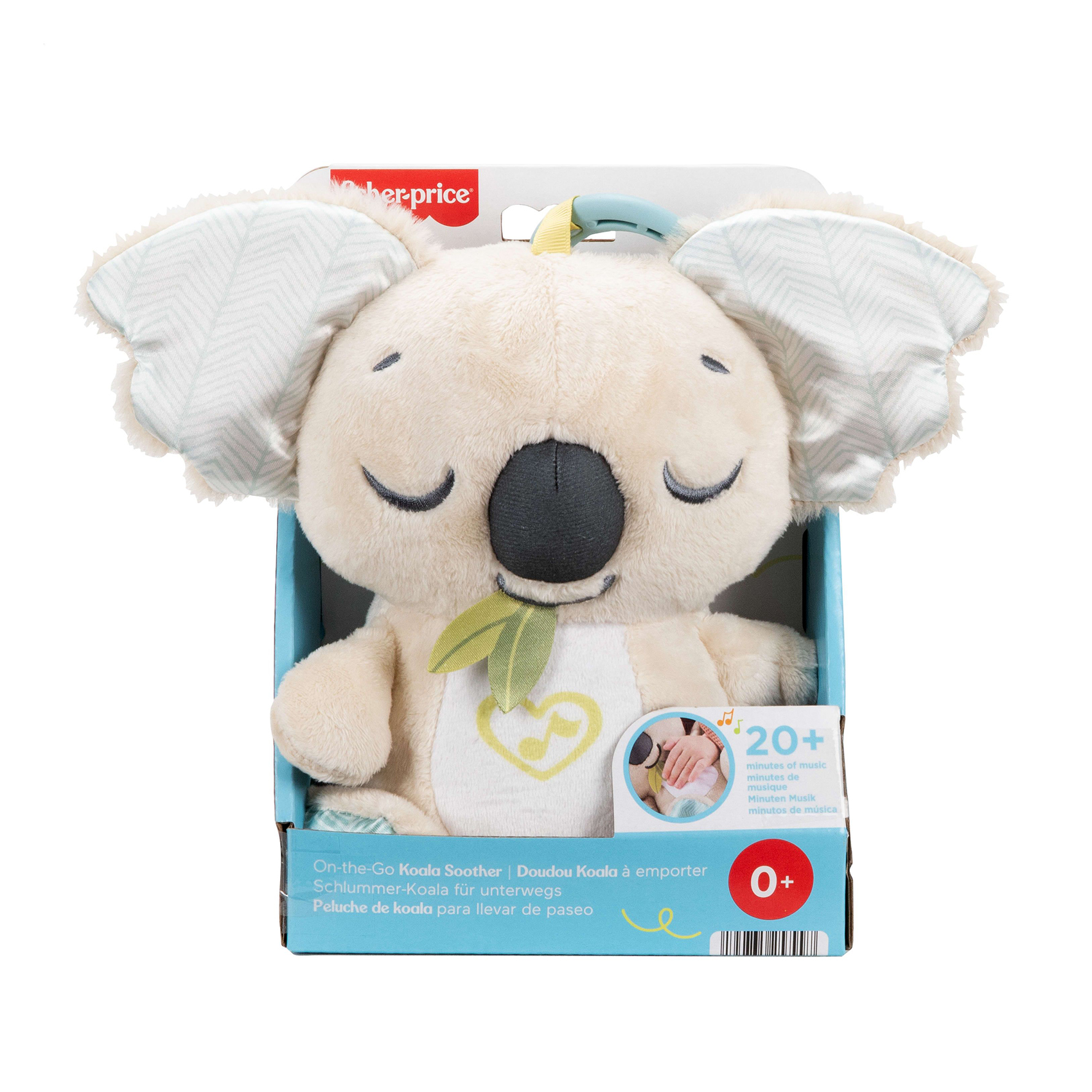 

Заспокійлива іграшка-підвіска Fisher-Price Маленька коала, з музикою, від народження, 19 см (JBD65)