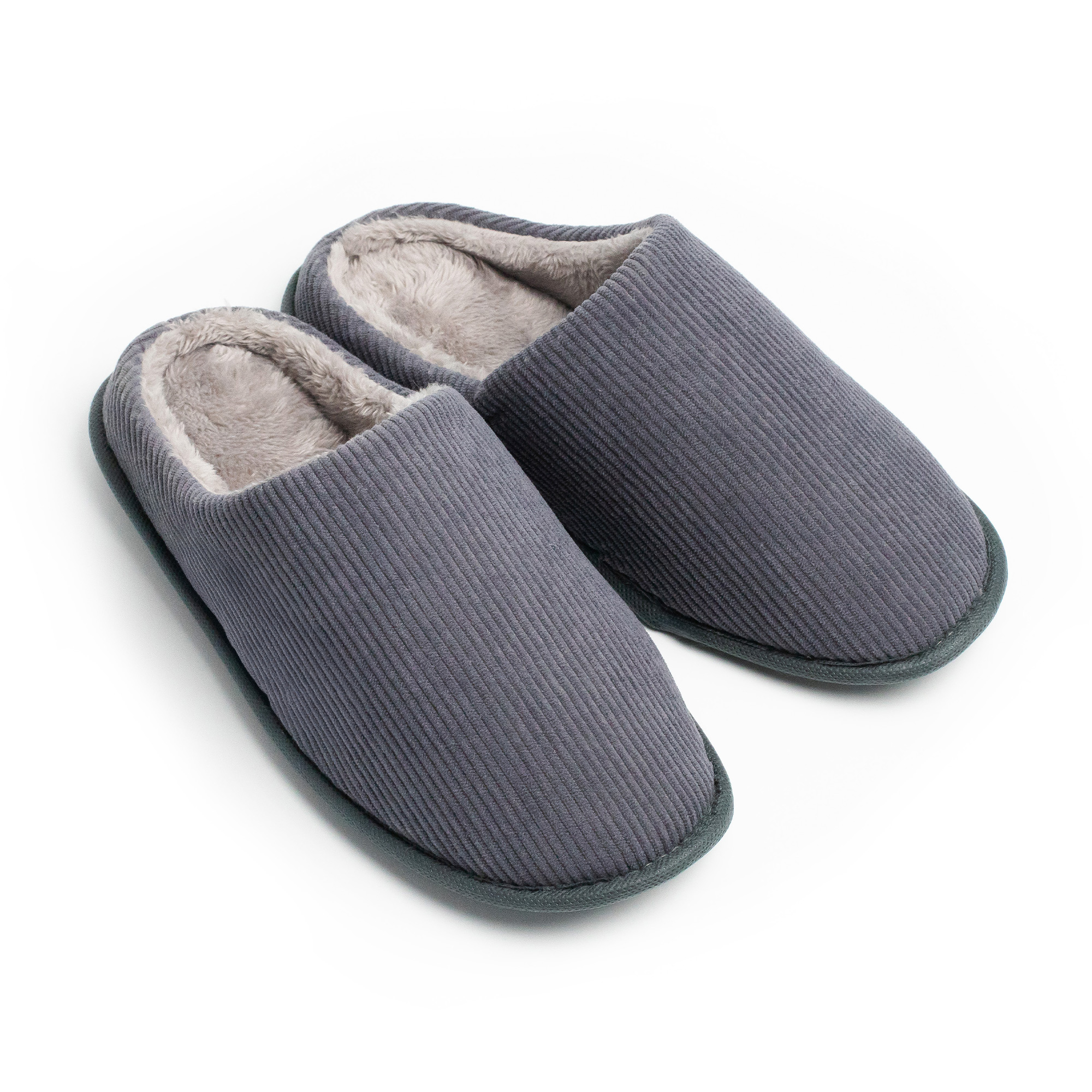 

Чоловічі кімнатні капці Twins Velvet напівчешки, сірі, розмір 40-41 (27 см)