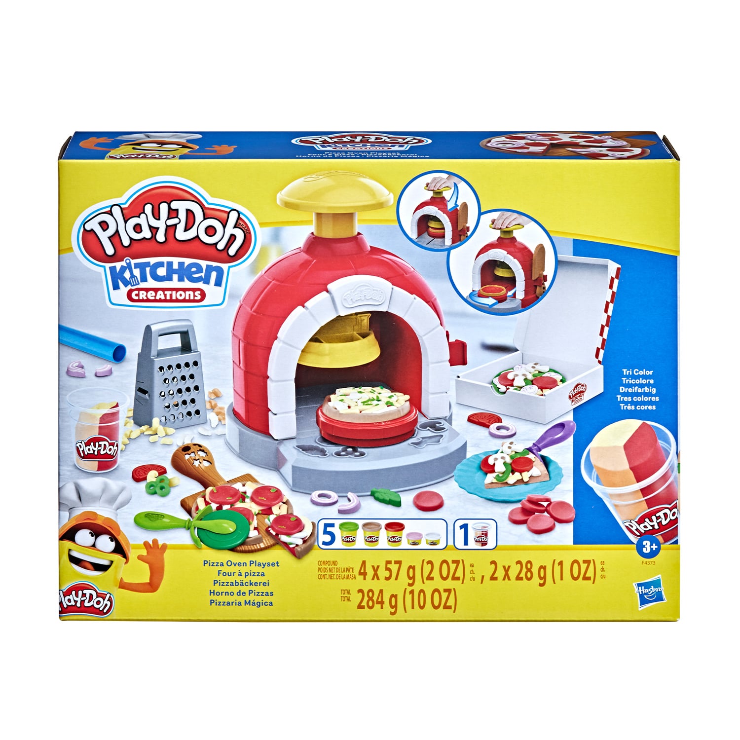 

Дитячий набір для творчості Play-Doh Печемо піцу, 28*22*8 см, від 3 років (F4373)