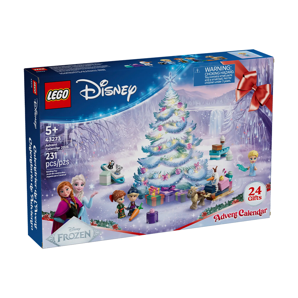 

Уцінка! Конструктор LEGO Disney Адвент-календар 2025, 231 деталь, від 5 років, (43273)