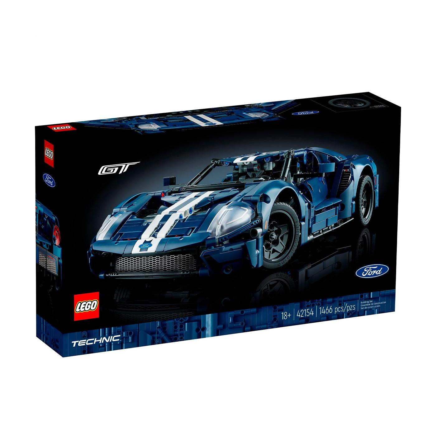 

Конструктор LEGO Technic Ford GT 2022, 1466 деталей, від 18 років (42154)