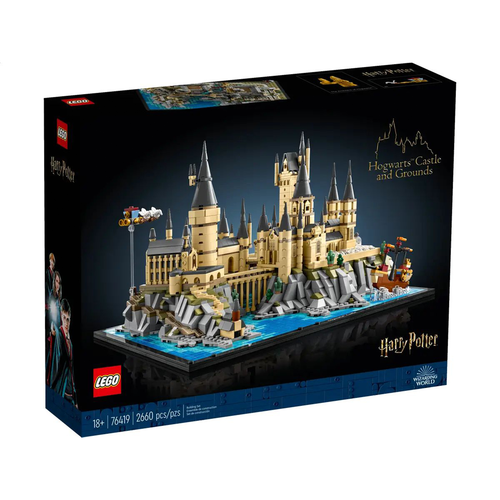 

Конструктор LEGO Harry Potter Замок і територія Гоґвортсу, 2660 деталей, від 18 років (76419)