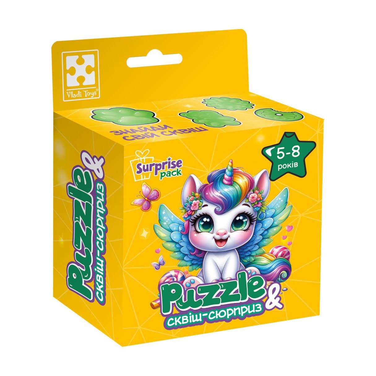 

Пазли Vladi Toys Єдиноріжка, із сюрпризом та сквішем, 22*23 см, від 5 років, 180 деталей (VT8030-01)