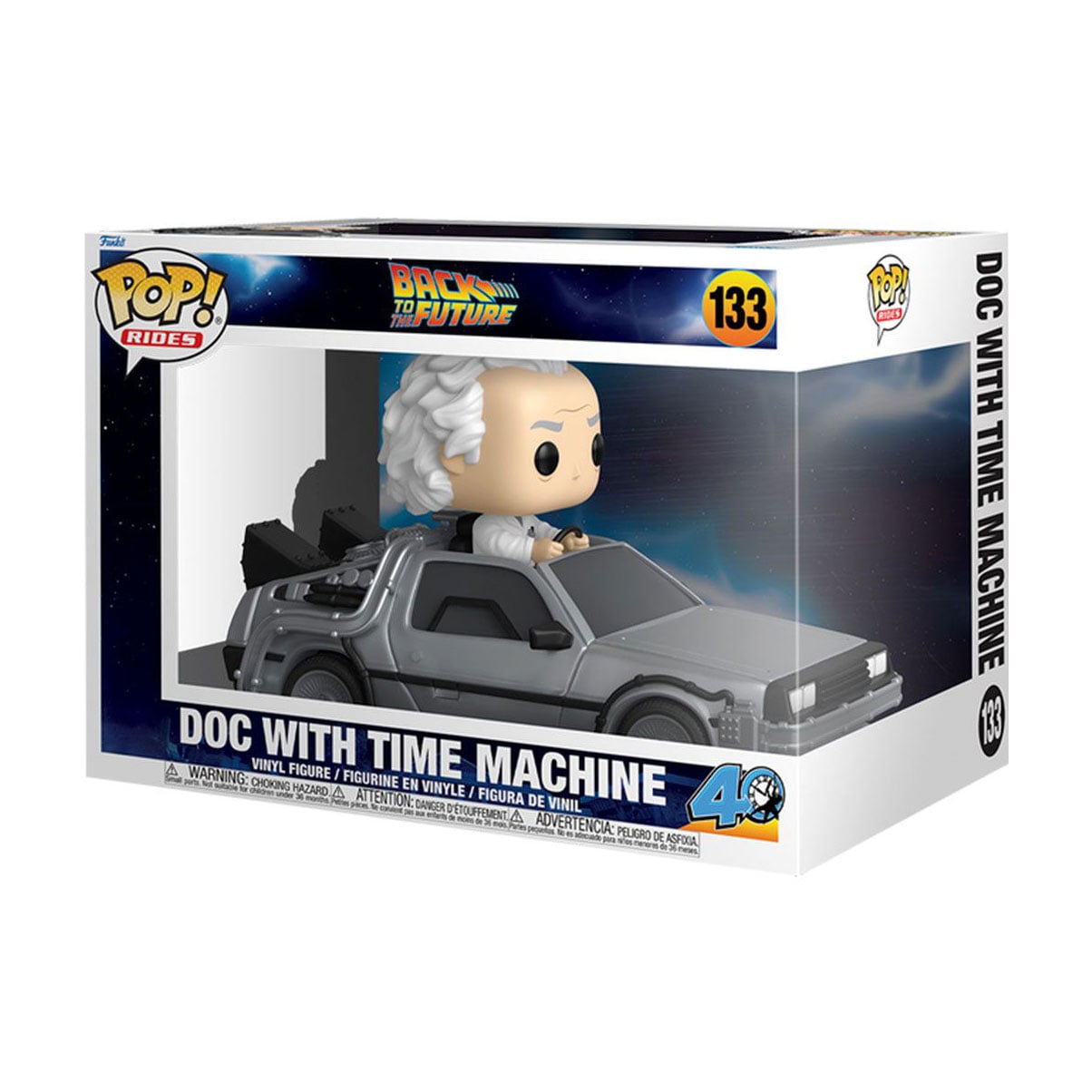 

Ігрова фігурка Funko POP! Rides серії Назад у майбутнє Док у машині часу, від 3 років (86449)