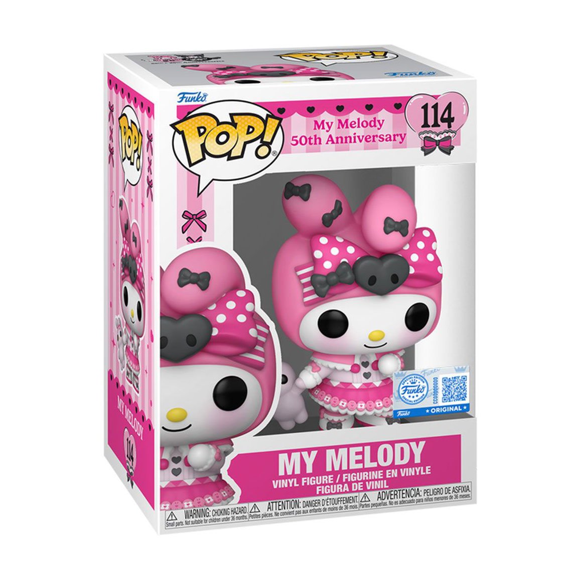 

Ігрова фігурка Funko POP! серії Sanrio:My Melody Моя Мелоді, від 3 років (88861)