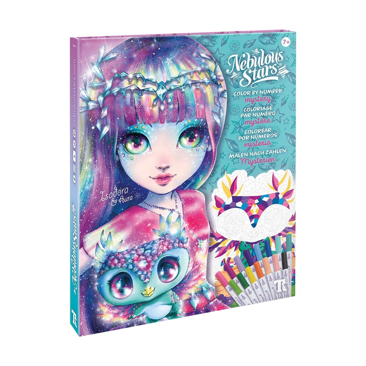 

Набір для творчості Nebulous Stars Розмальовка по номерах: Зіркові таємниці, від 7 років (11382)