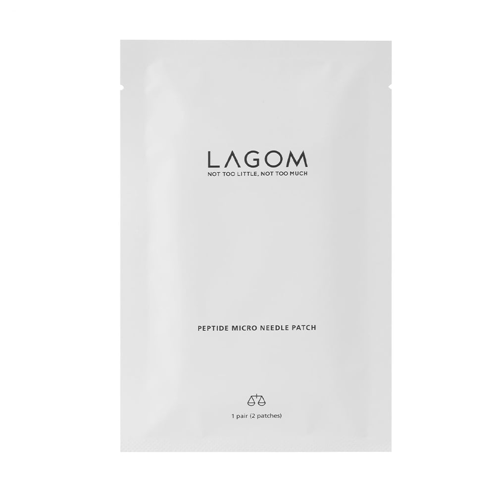 

Гідрогелеві патчі для шкіри навколо очей LAGOM Peptide Micro Needle Patch, 1 пара