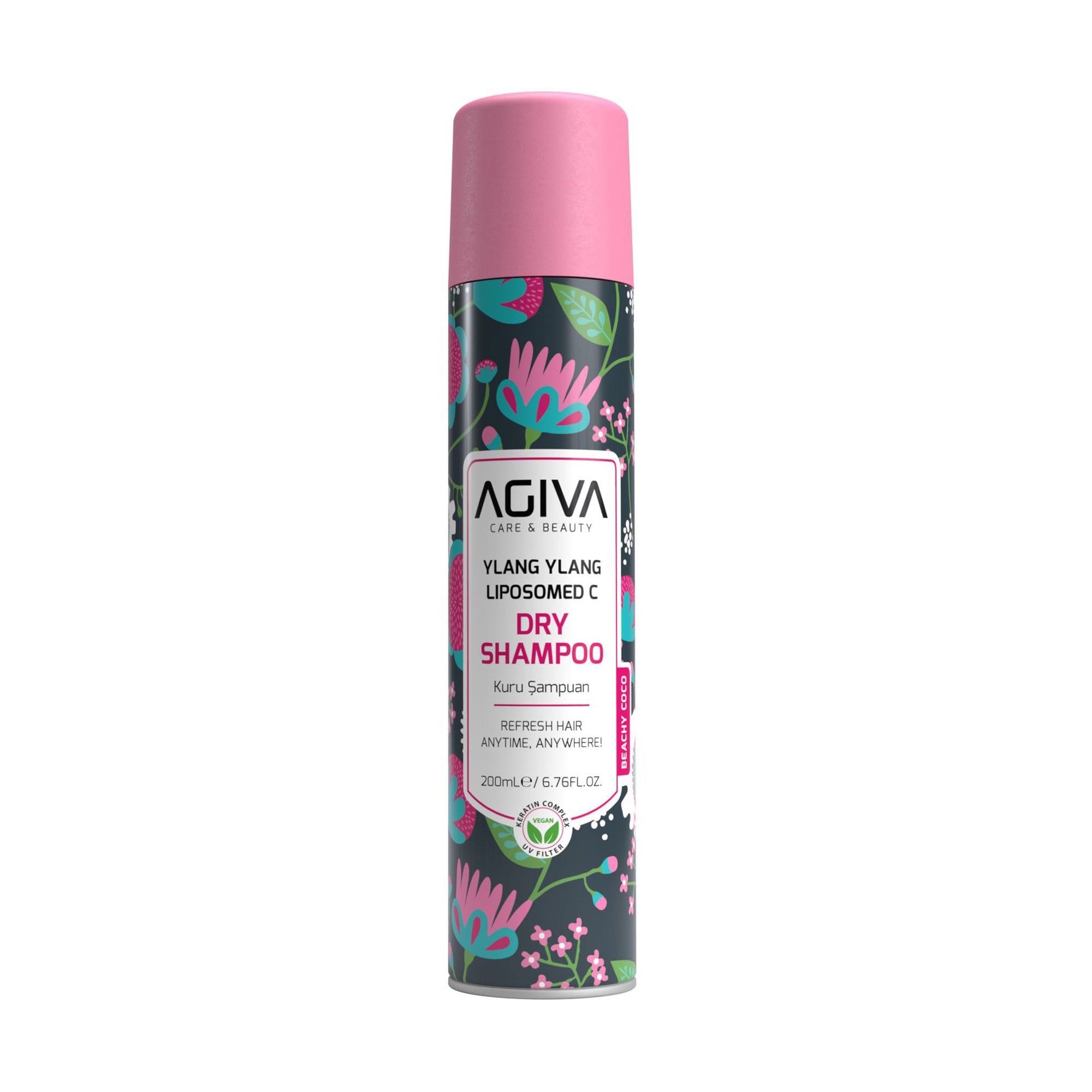 

Сухий шампунь для волосся Agiva Ylang Ylang Liposomed C Dry Shampoo, 200 мл