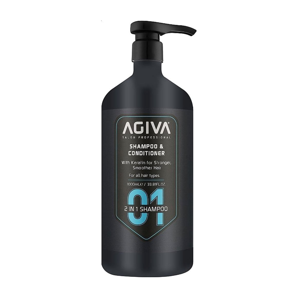 

Чоловічий шампунь-кондиціонер для волосся Agiva Shampoo & Conditioner, 1 л