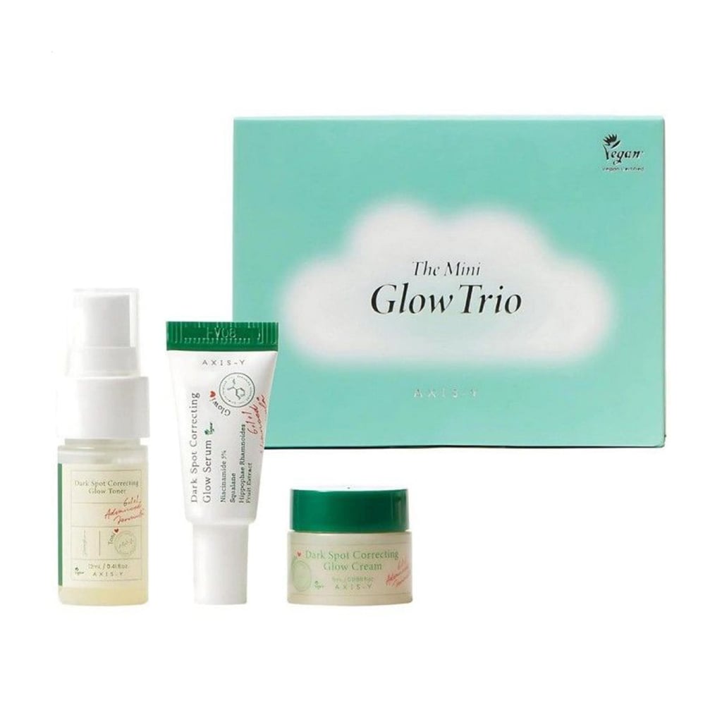 

Набір мініатюр для догляду за обличчям Axis-Y The Mini Glow Trio (тонер, 12 мл + крем-гель, 5 мл + сироватка, 5 мл)
