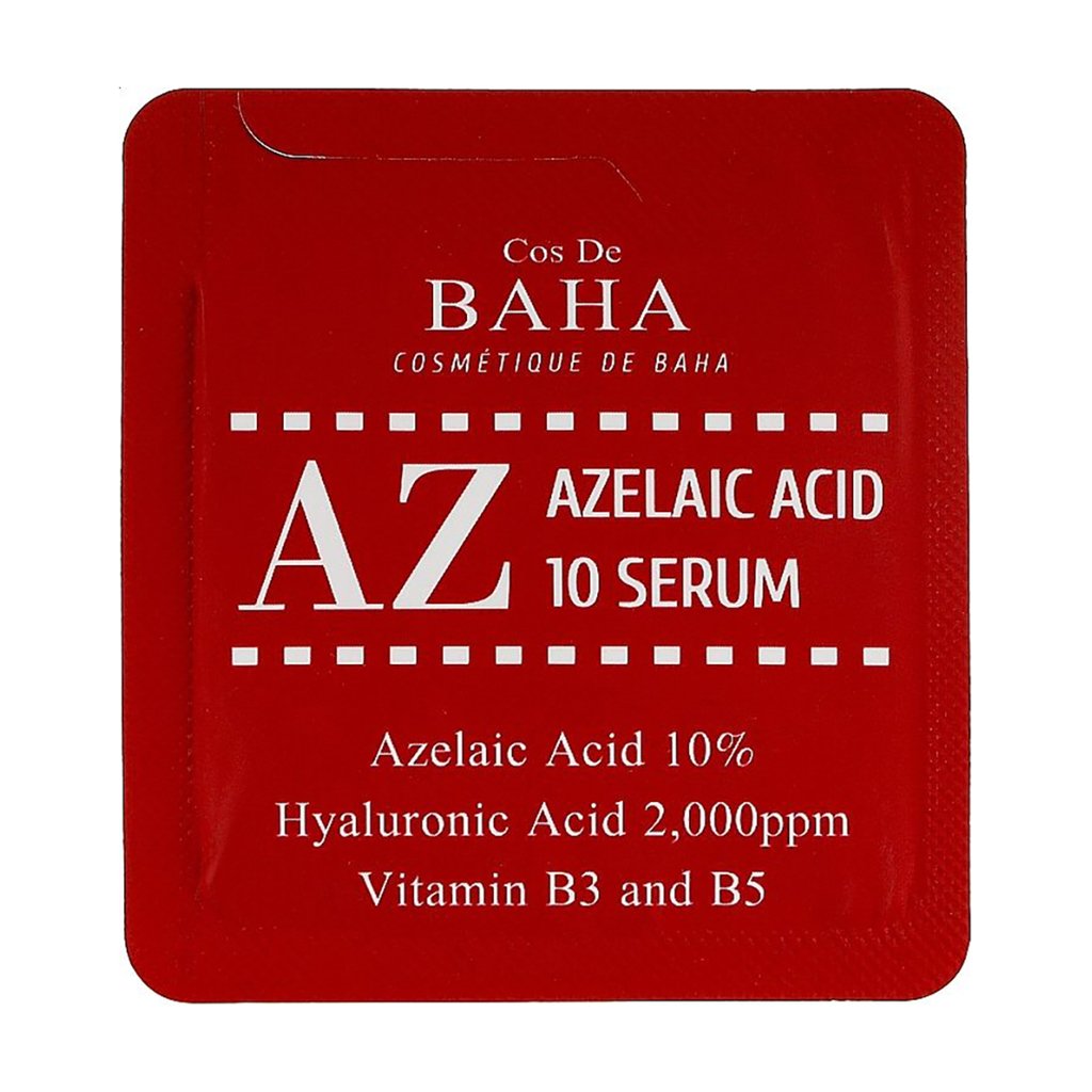 

Сироватка для обличчя Cos De Baha Azelaic Acid 10% Serum з азелаїновою кислотою 10%, 1.5 мл (пробник)