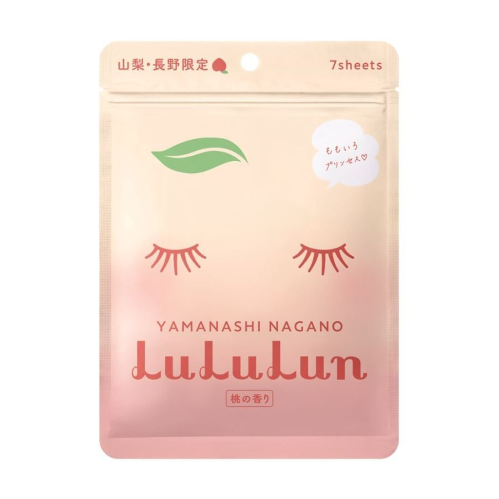 

Тканинна маска для обличчя Lululun Face Mask Yamanashi Peach, 7 шт