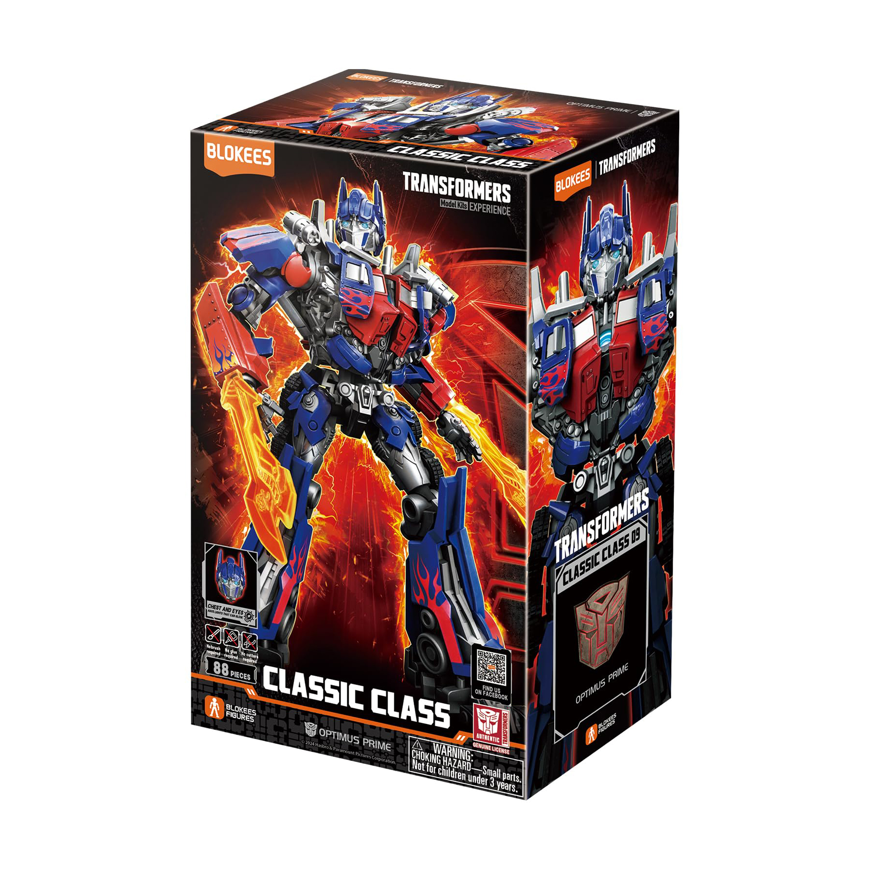 

Уцінка! Іграшка збірна модель Transformers Classic Class 09 Optimus Prime, від 3 років, 7.5*4*13 см (71157)