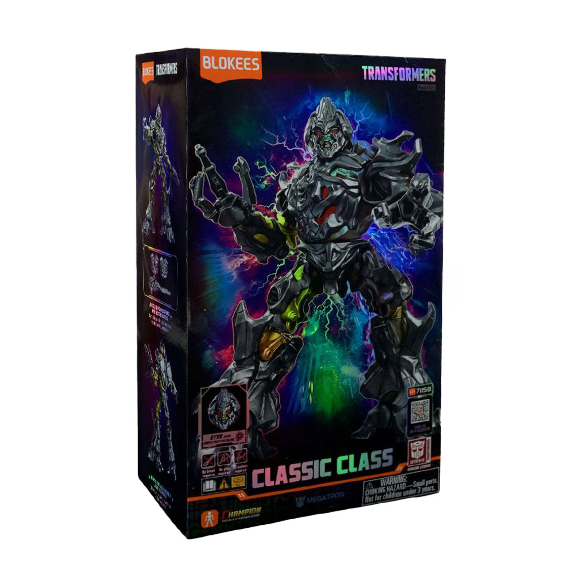 

Іграшка збірна модель Transformers Classic Class 10 Megatron, від 3 років, 8*5*13 см (71158)