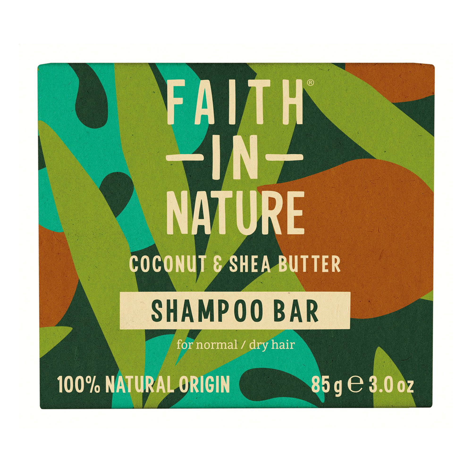 

Твердий шампунь для волосся Faith In Nature Coconut & Shea Butter Shampoo Bar Кокос та ши, 85 г