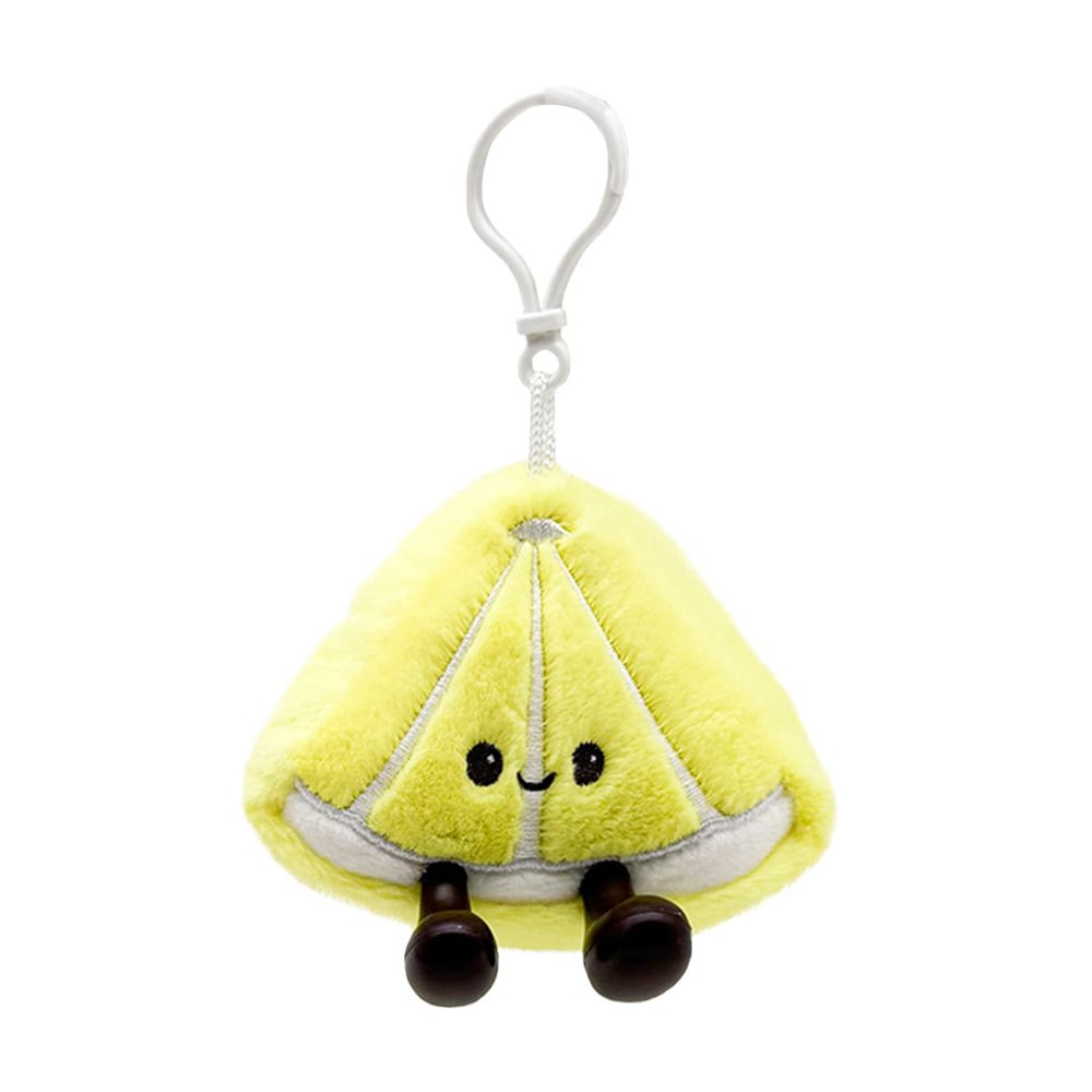 

Дитяча м'яка іграшка-брелок Fyyvalur Фруктові друзі-половинки Лимончик, від 3 років (99033)