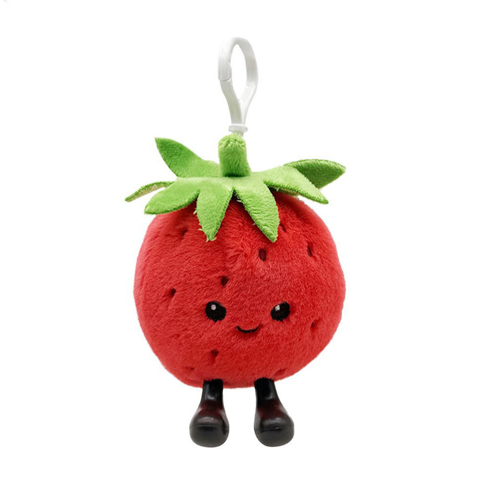 

Дитяча м'яка іграшка-брелок Fyyvalur Фруктові друзі Полуничка, від 3 років (99054)