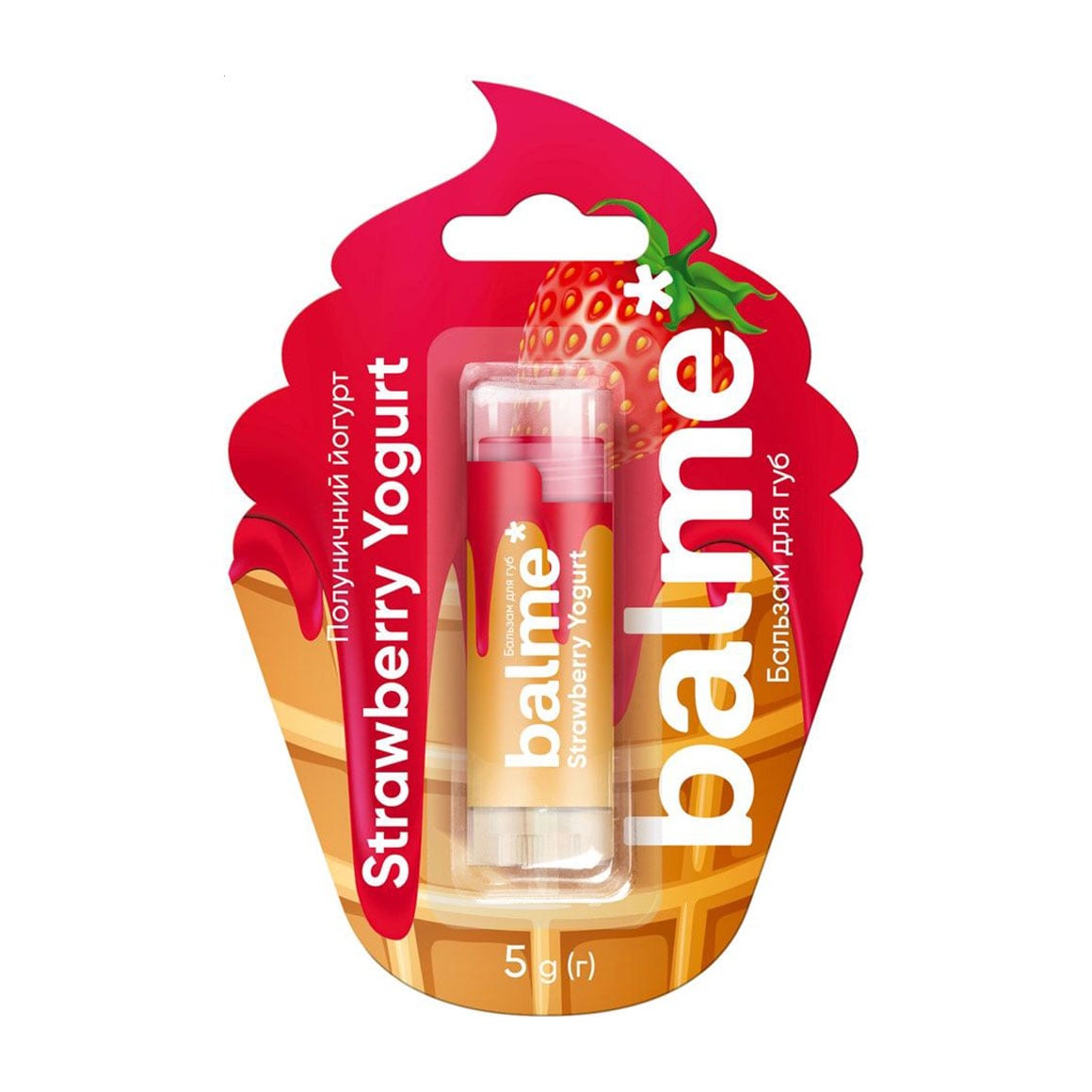 

Бальзам для губ balme* Strawberry Yogurt, 5 г